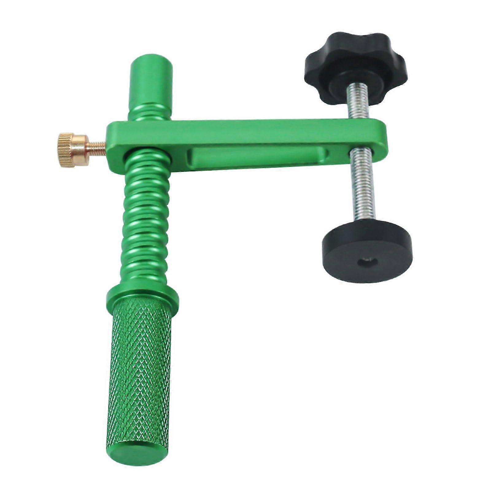 Woodworking Bench Dog Clamp 19/20mm Quick Acting Holdfast for Workbench Desktop Green 1pc
