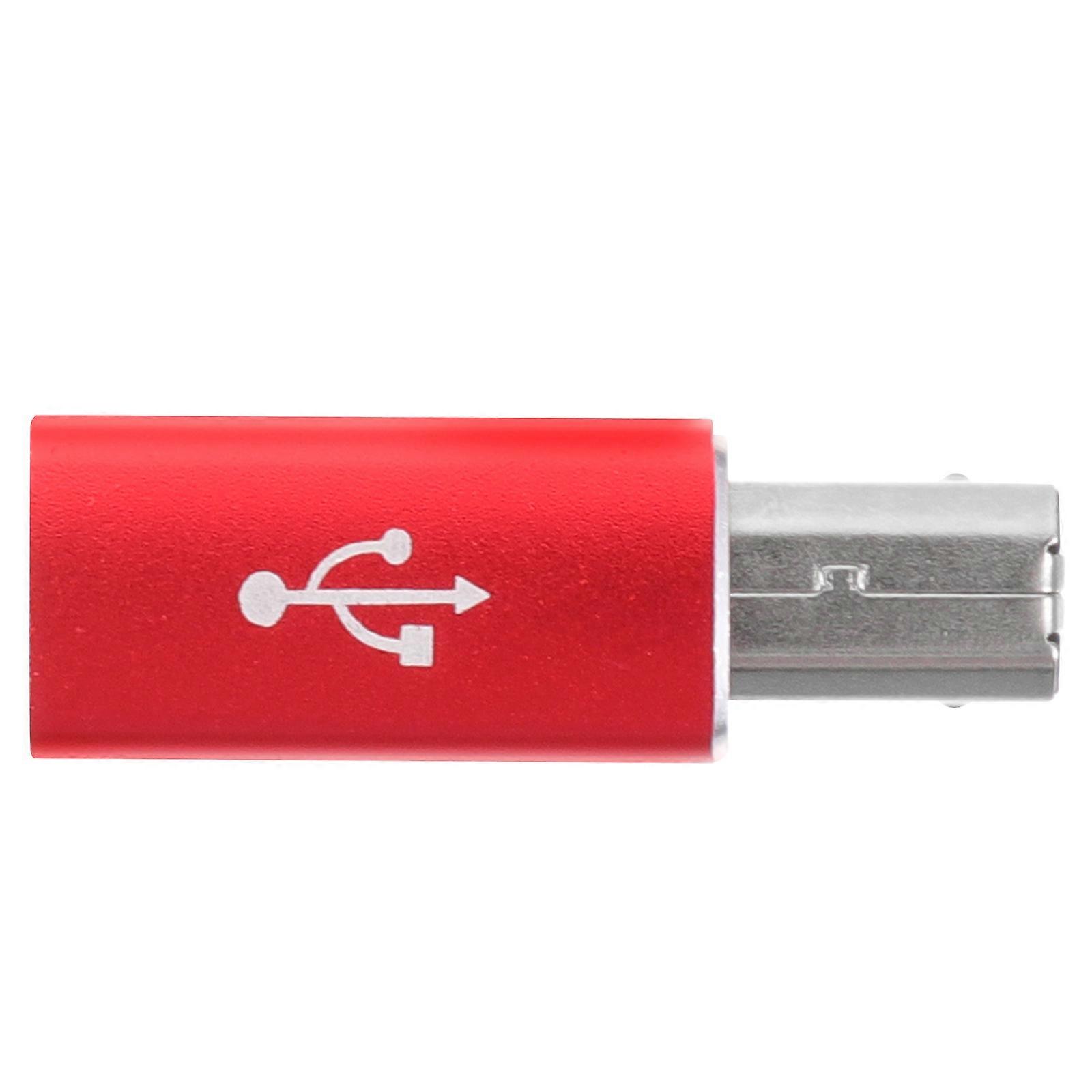 Red Audio Converter Adapter for Television with Aluminum Alloy Material and Compact Design 1 Unit