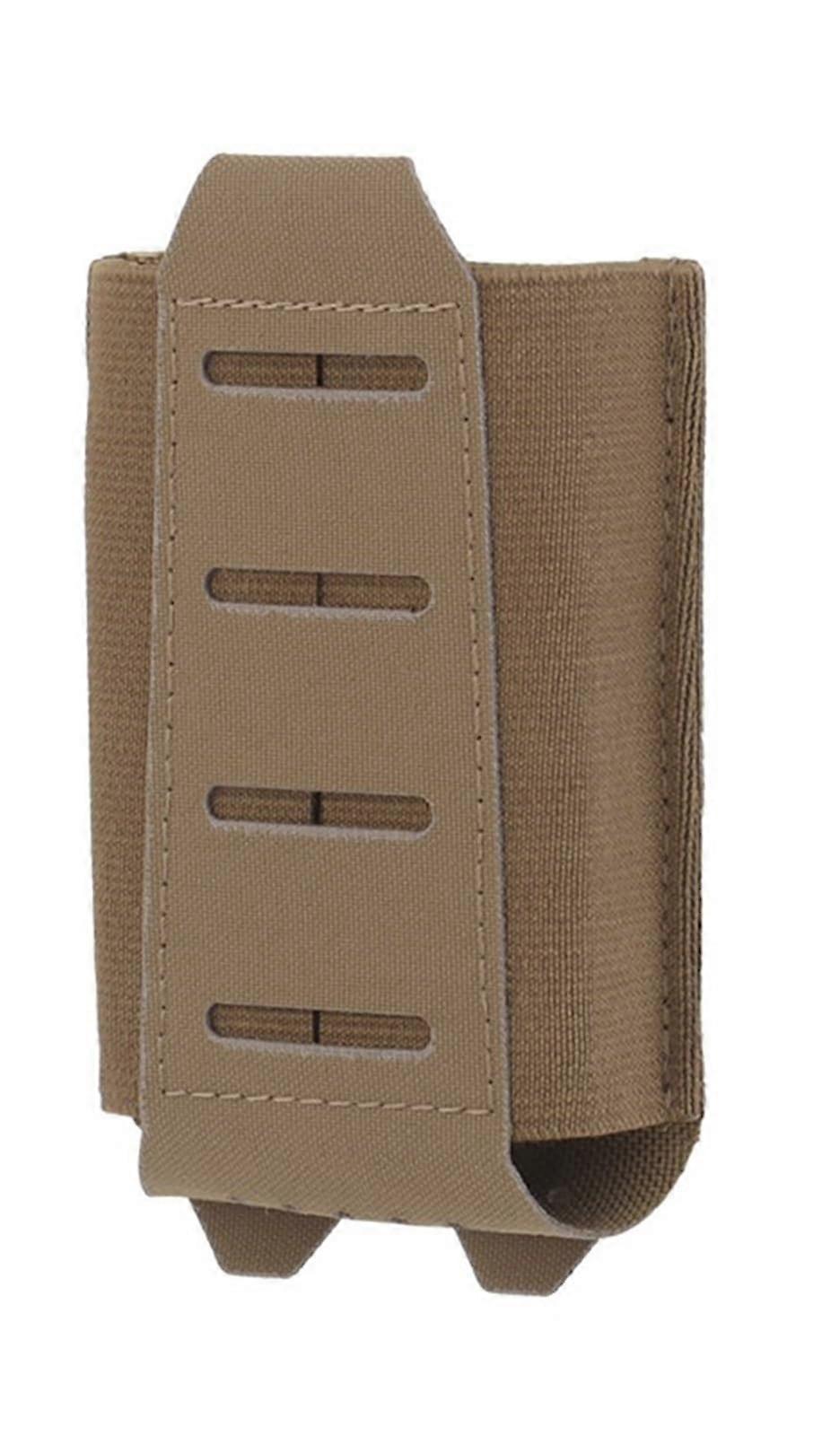 Tactical MOLLE Open Top Single Magazine Pouch for 5.56 mm 7.72 mm M4 Magazines, Durable Nylon, Lightweight Design