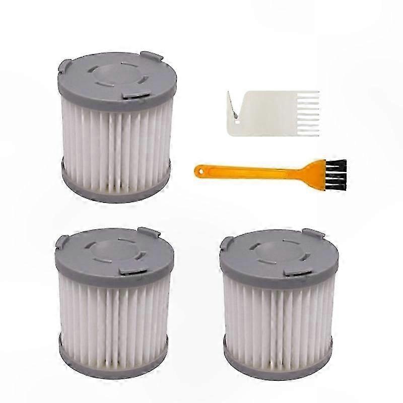 3-Pack HEPA Filters for Select Cordless Handheld Vacuum Models