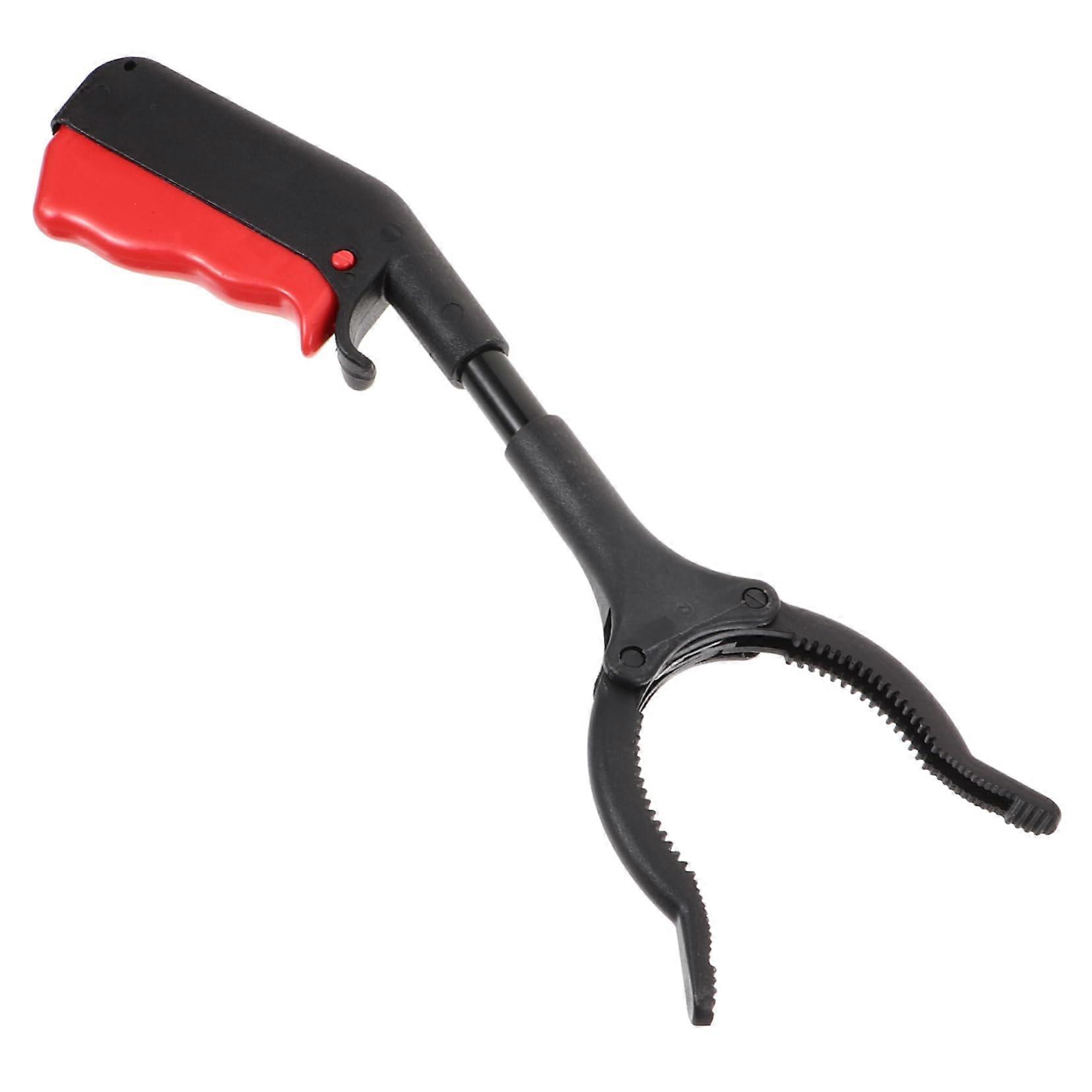 Garbage grabber tongs, longreaching tool for outdoor and household use. Reusable trash grabber.