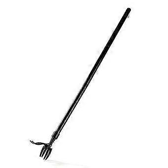 Herramienta extractora de malezas de pie con aleación de aluminio para deshierbar y remover raíces para un mantenimiento eficiente del jardín.
