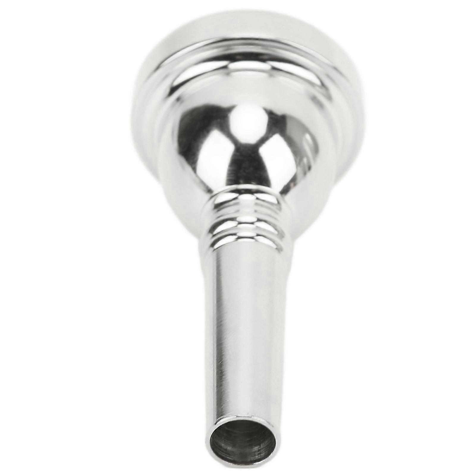 Alto Trombone Mouthpiece Copper Replacement Part Silver Tone