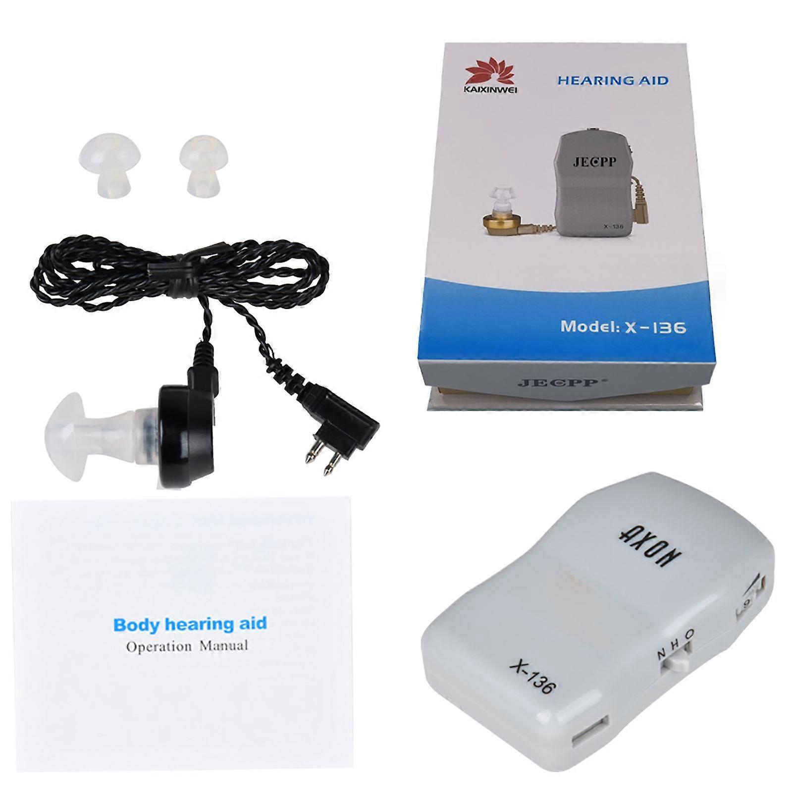 Sound Amplifier Battery Powered Ear Amplification Device for Adults