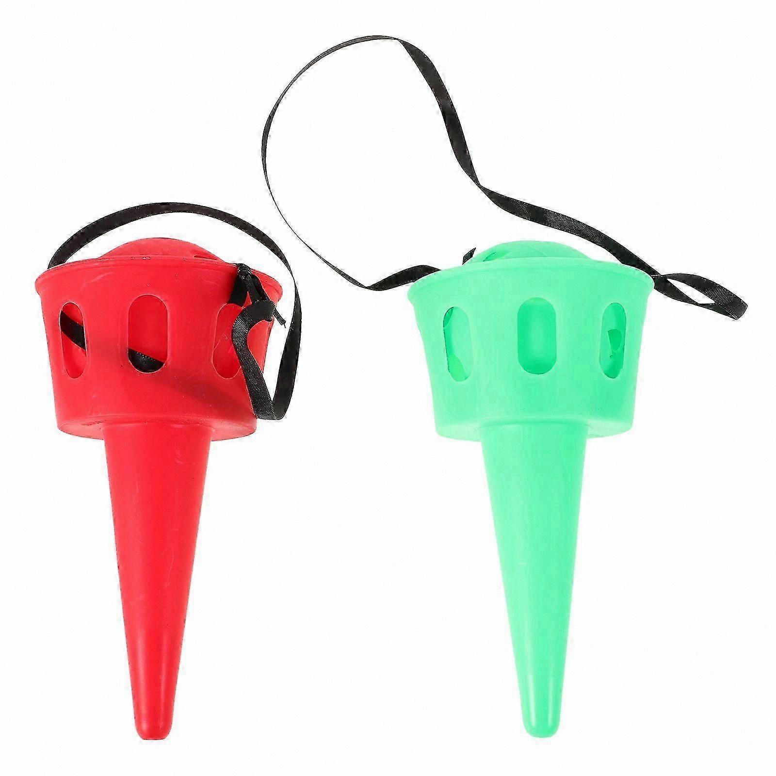 2-Pack Ball and Cup Game for Kids - Hand-Eye Coordination Toy with String, Launch and Catch Set for Outdoor Play, Beach Party, Yard Fun