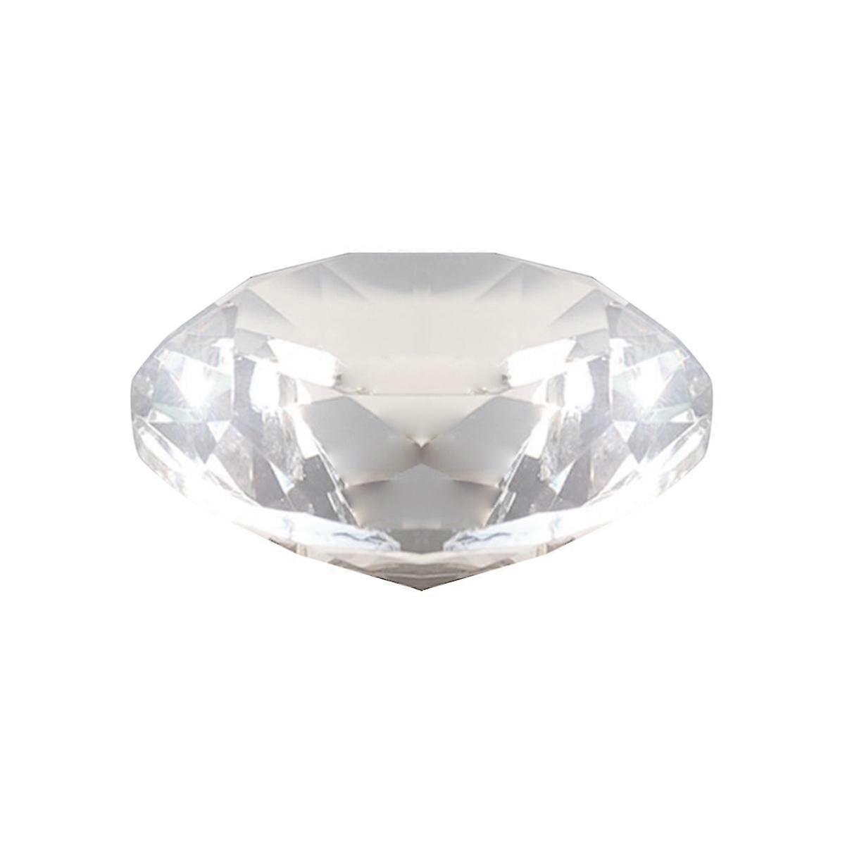 60mm Crystal Diamond Paperweight Decorative A