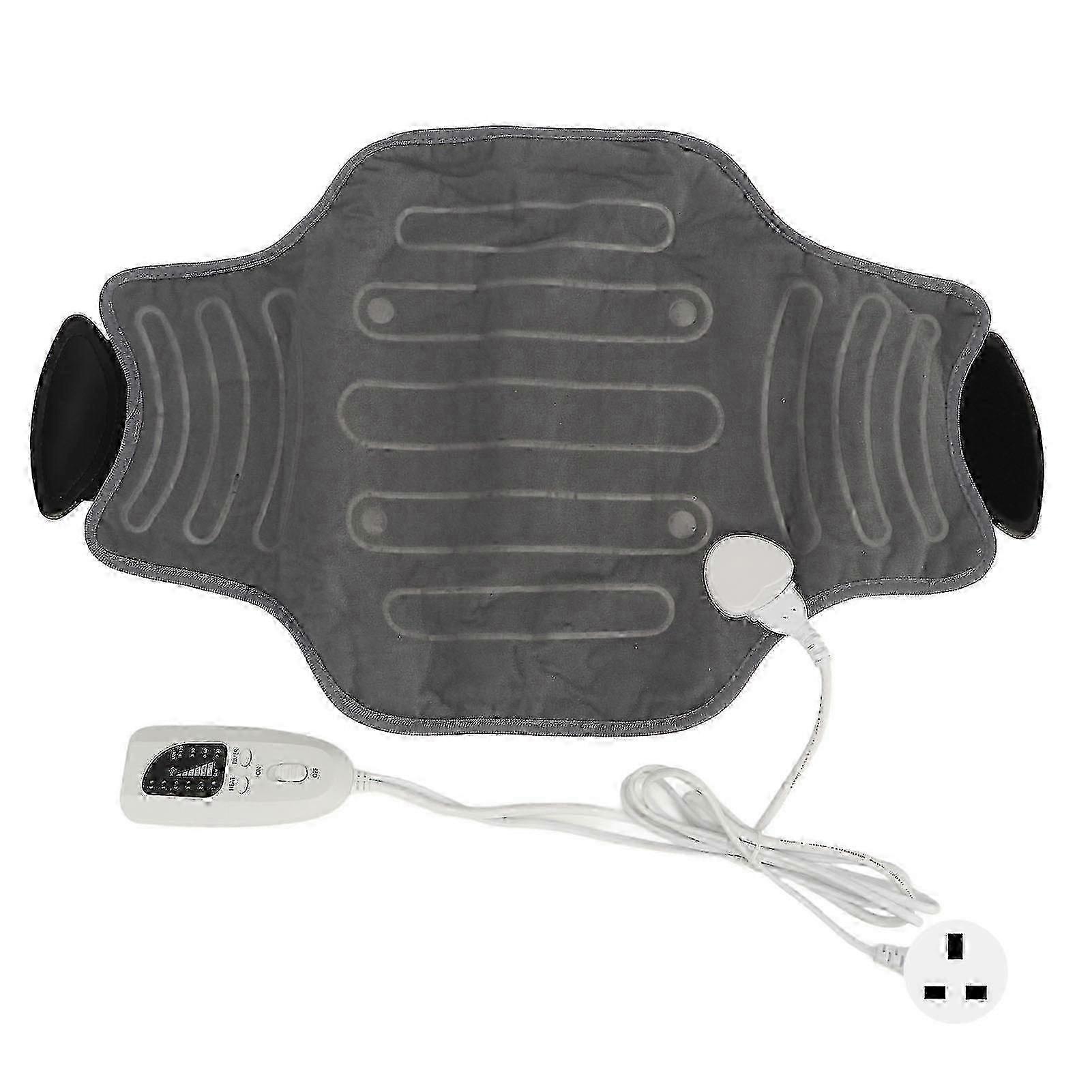 Electric Heating Brace - Dark Grey Adjustable Strap 6 Temperature 4...