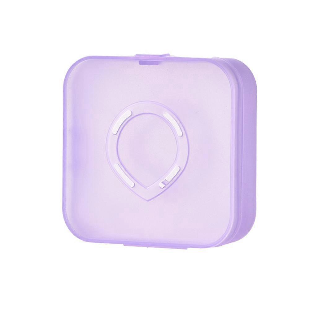 Powder Puff Storage Box, Compact & Moisture-Proof Design for Travel