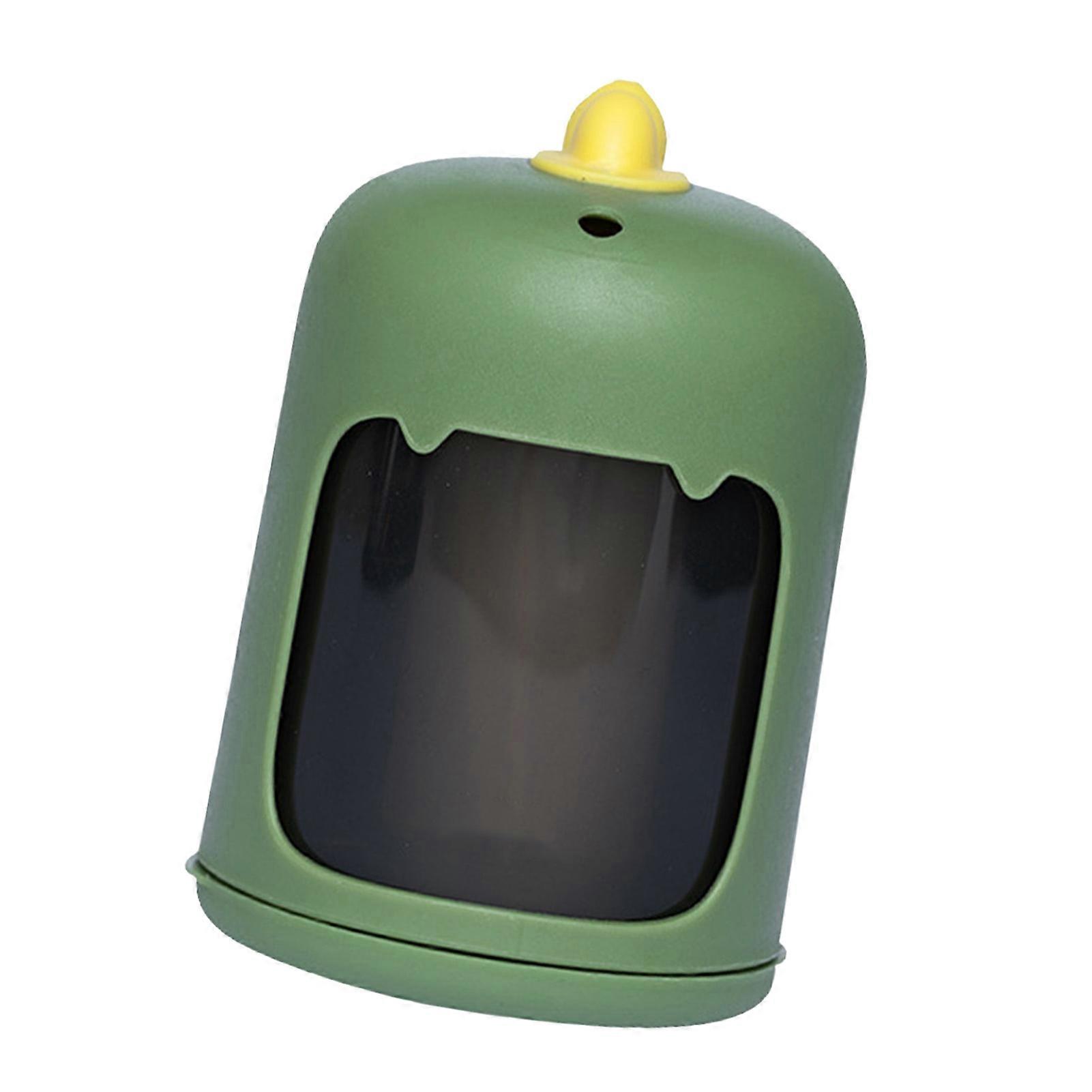 Pop Up Toothpick Dispenser, Automatic Holder, 9x6cm, Green