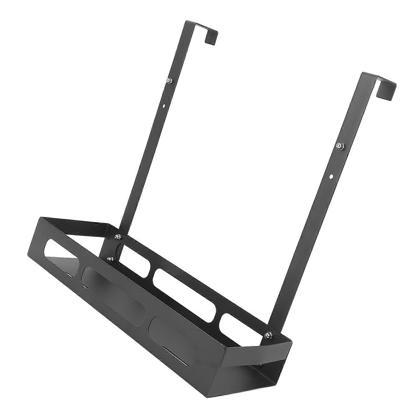 Large Wall Shower Shelf Single Layer Metal Rack with Suction Cup