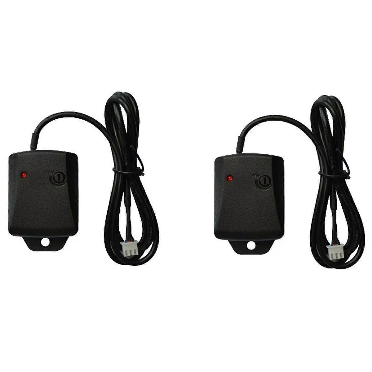 2Pcs Universal Automobile Motorcycle Car Vibration Induction Adjustable Sensor Anti-Theft Alarm High Sensitivity Device
