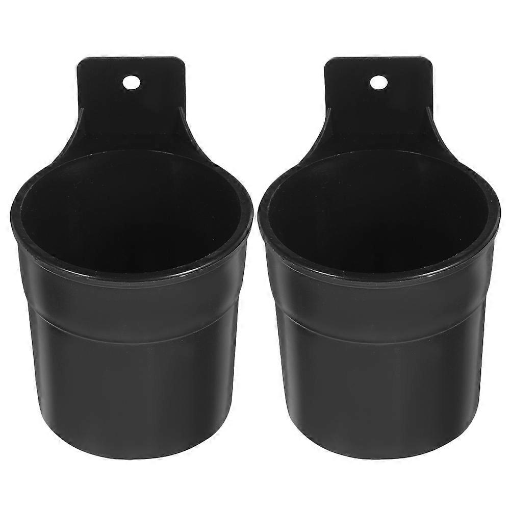 2pcs Plastic Cup Holder Chair Meeting Chair Drink Holder Cup and Bottle Holder for Bike Cup Holder