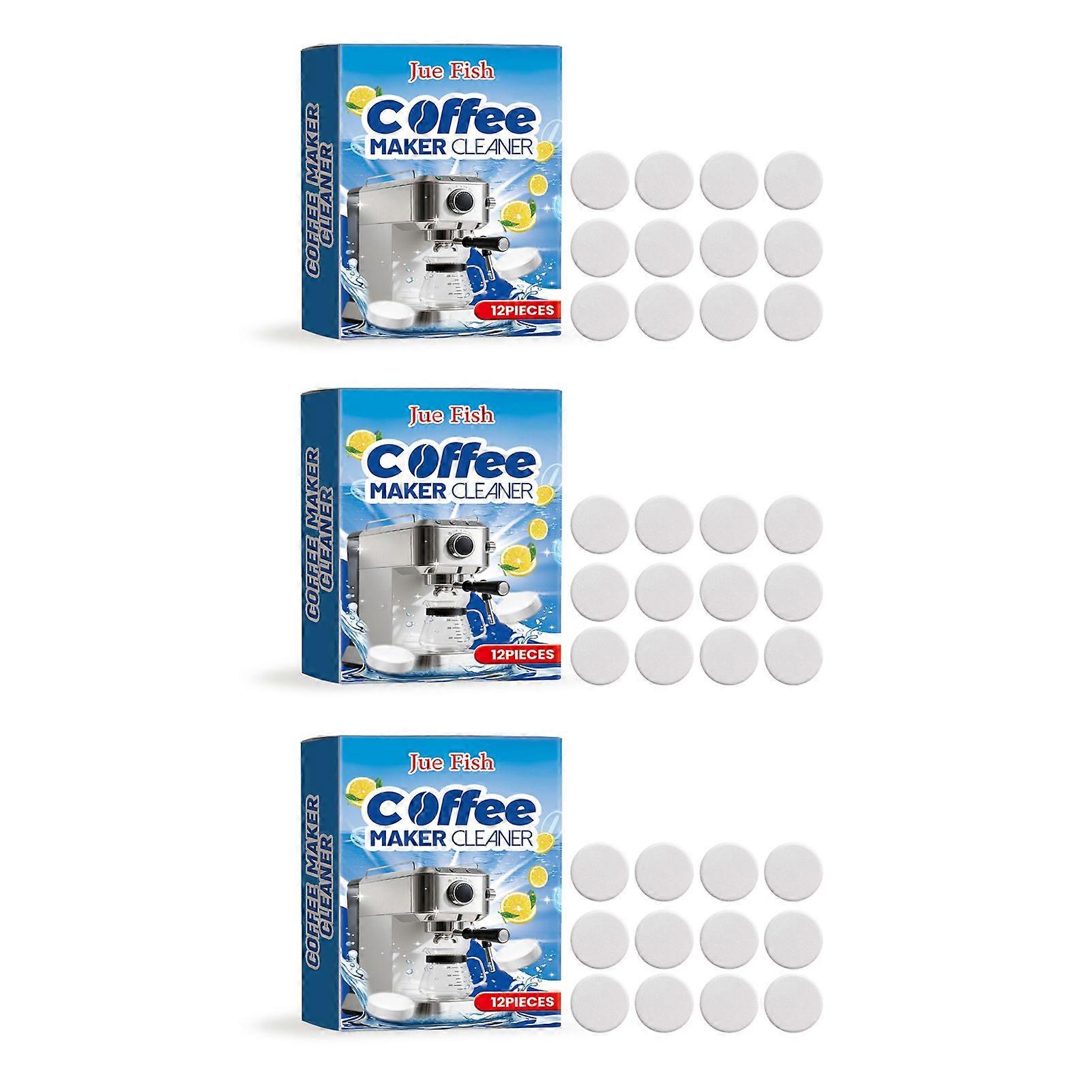 Coffee Machine Descaling Tablets - Effortless Cleaning Solution for Espresso Makers, Universal Compatibility for Home & Caf Use