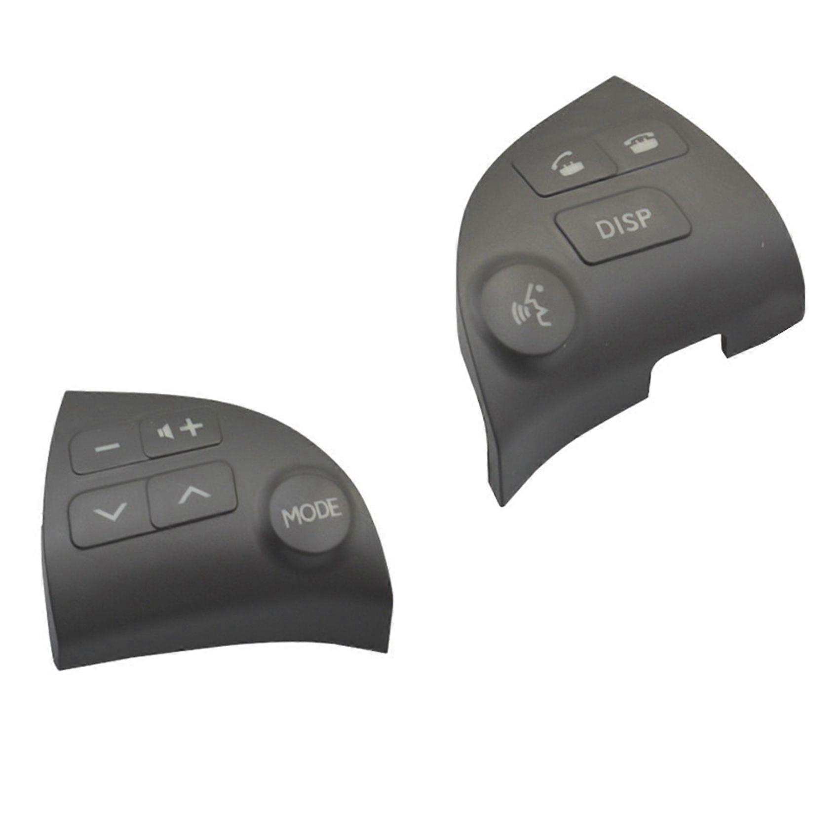 2Pcs Multifunctional Bluetooth Speaker Button Switch for ES350 Steering Wheel Button 84250-33190 A