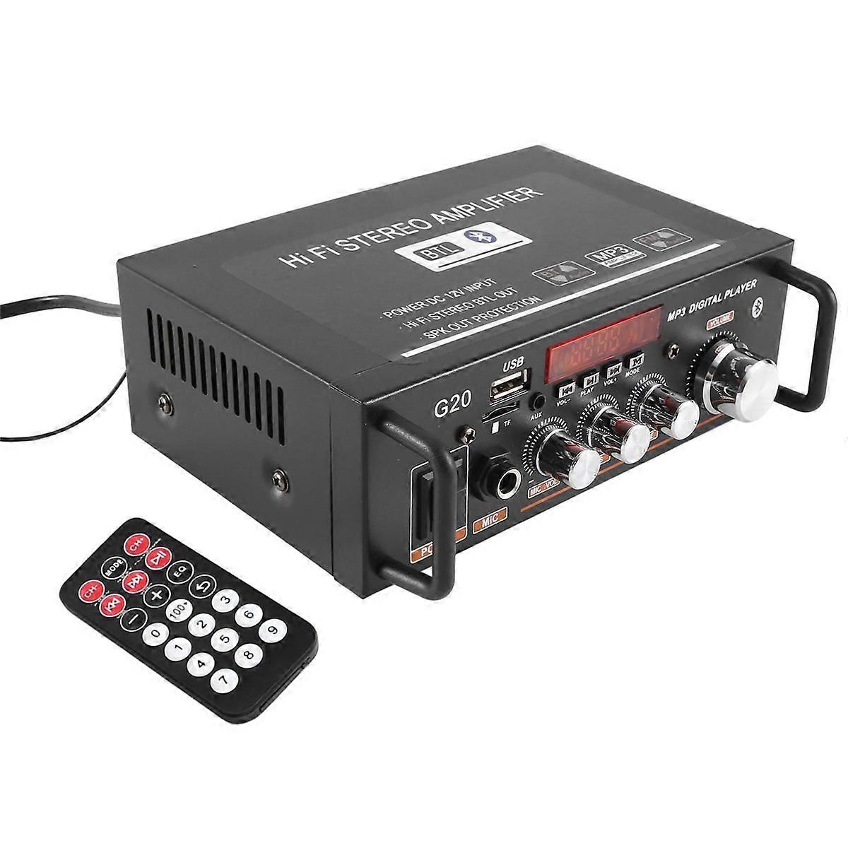 G20 Digital Power Amplifier Audio Power Amplifier Audio Amplifier Universal Car Supplies EU Plug