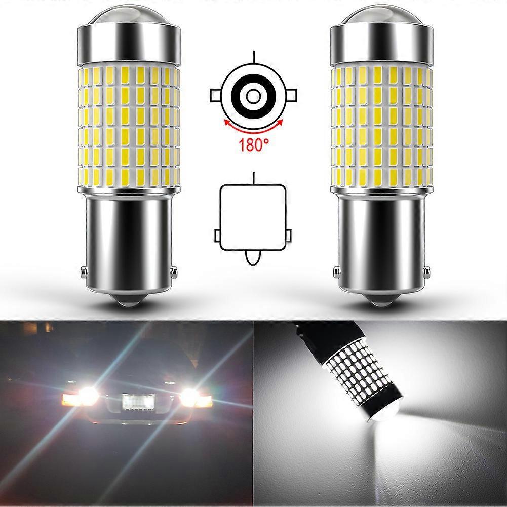 2x P21W BA15S LED Canbus For Skoda Superb Octavia A5 FL 2 RS W 1156 LED Bulbs DRL Car Daytime Running Light Driving Lamp