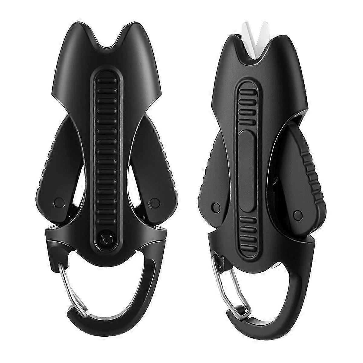 Retractable Fishing Line Cutters & Scissors with Buckle - Portable Anglers Snips for Fishing Enthusiasts