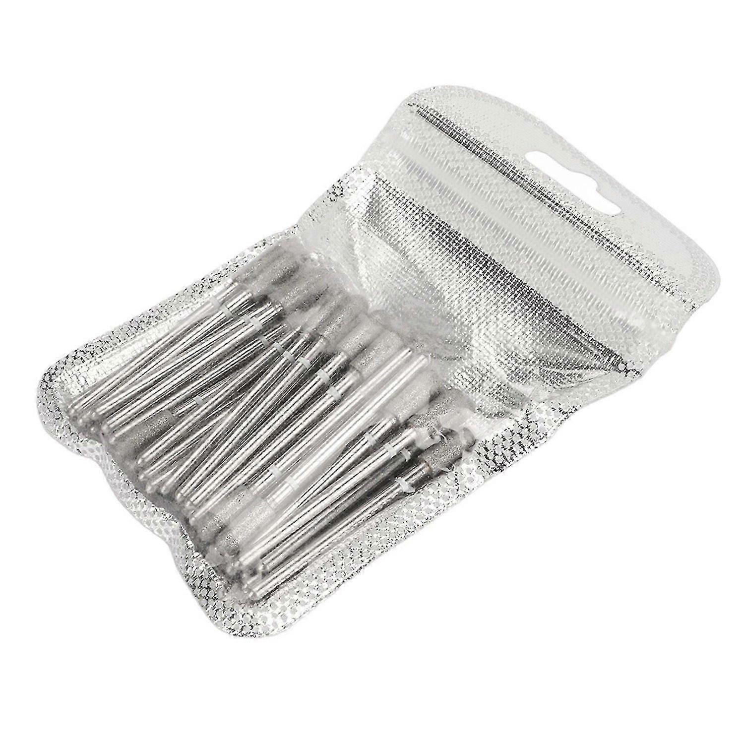 2025 Latest Model 50pcs Nail Drill Bits Acrylic Gel Removal Rough Surface Stro...