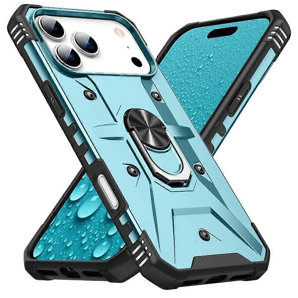 Bulk Purchasing Compatible For iPhone 17 Pro Case PC + TPU Anti-Drop Phone Cover with Ring Kickstand