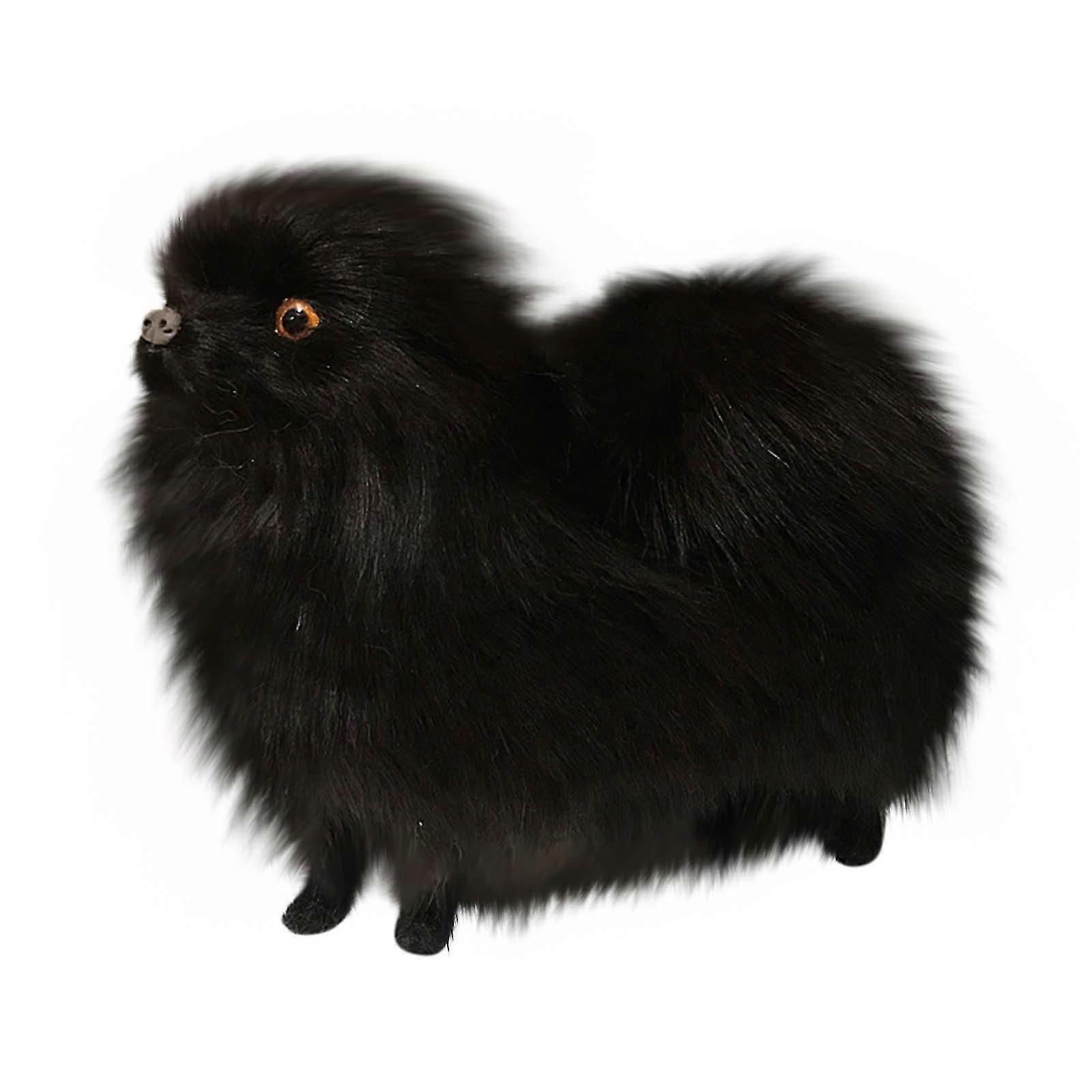 Plushies Toys Simulation Model Simulation Pomeranian Dog Model Toys Children's Gifts