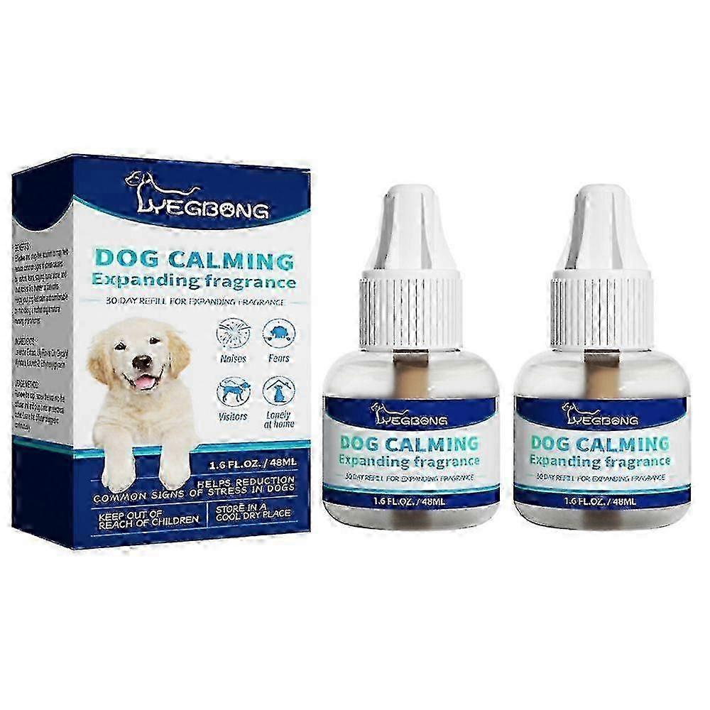 1-3x Dog Calming Pheromone Diffuser Refill Relieve Anxiety Stress Barking Chewing