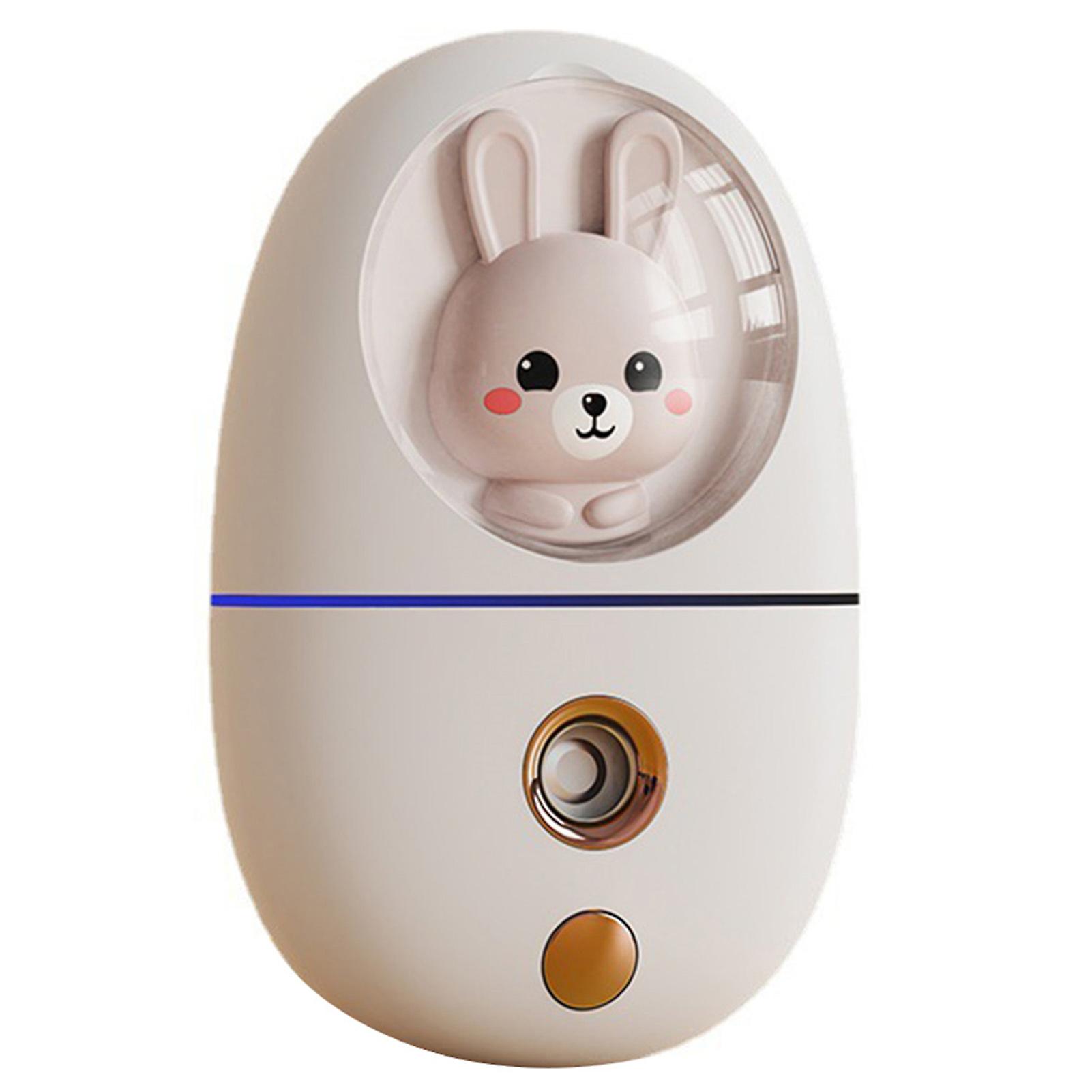 Handheld Mini Humidifier With Night Light Usb Rechargeable Hydrating Sprayer