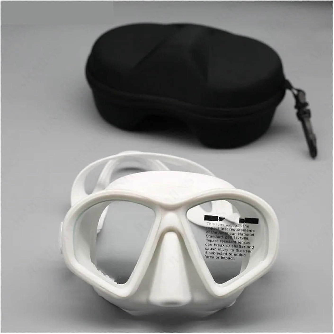 Tempered Glass Freediving Mask Snorkeling Set Foldable Snorkel JType Mask With Camera Mount Black Mask With Box