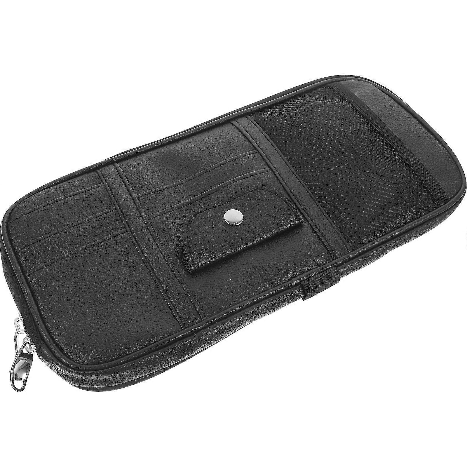 Visor Storage Pouch for Storage Use 3Pcs Auto Visor Organizer Bag