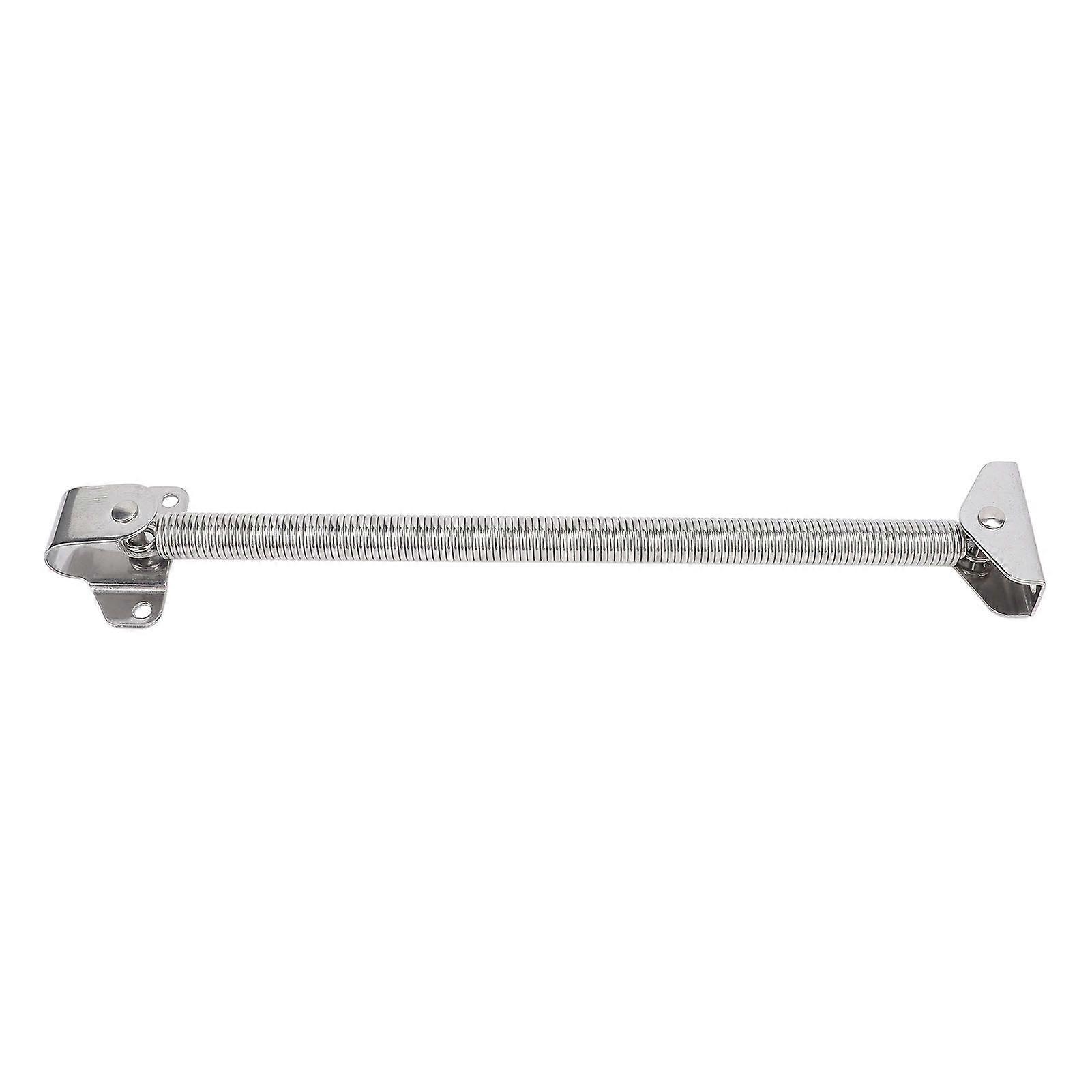 Spring Hatch Holder 304 Stainless Steel 10 X 9/16in Rustproof High Strength for Boat Yacht Window Door 2915SW