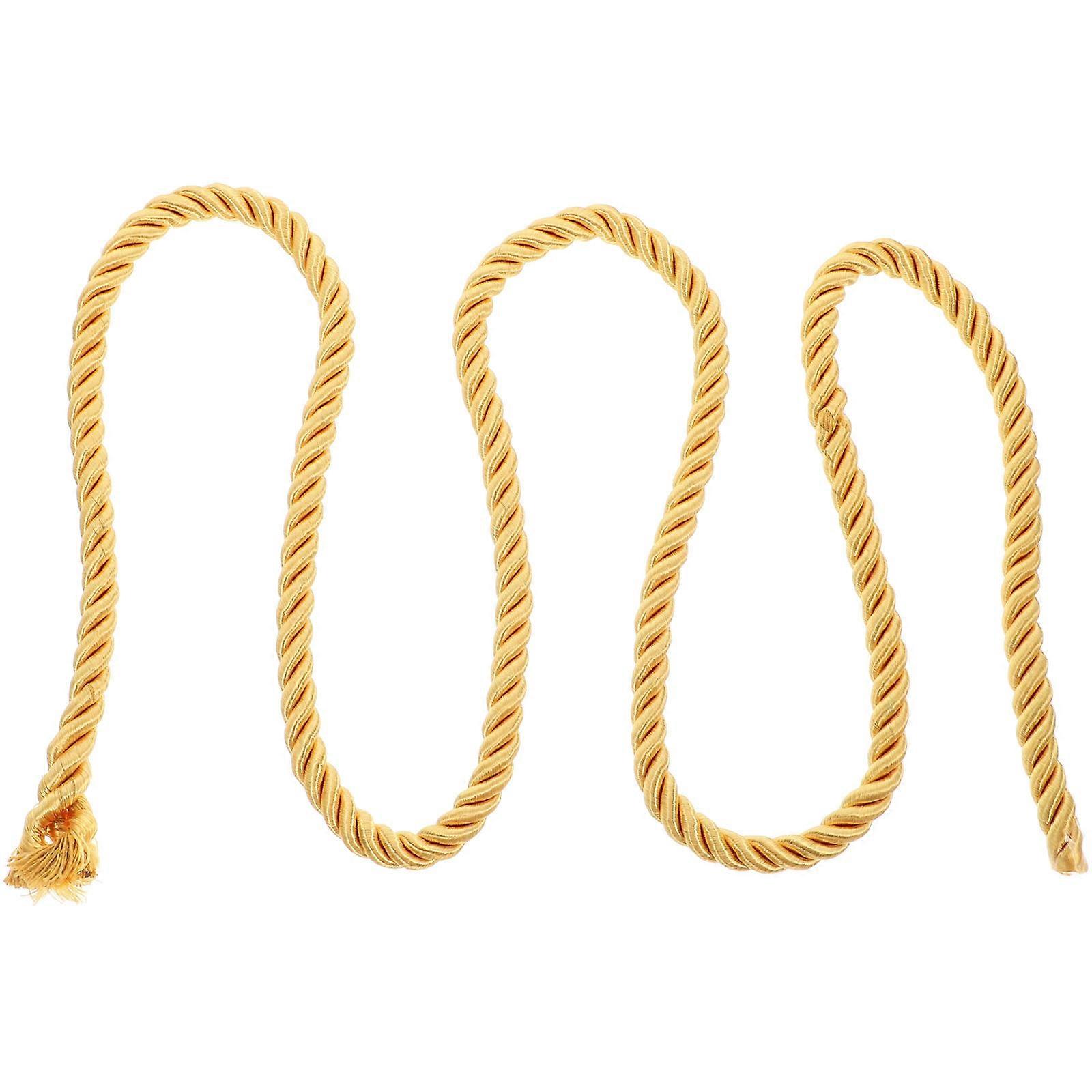 Golden Upholstery Trim Decorative Rope Used for Decoration 1 Meter