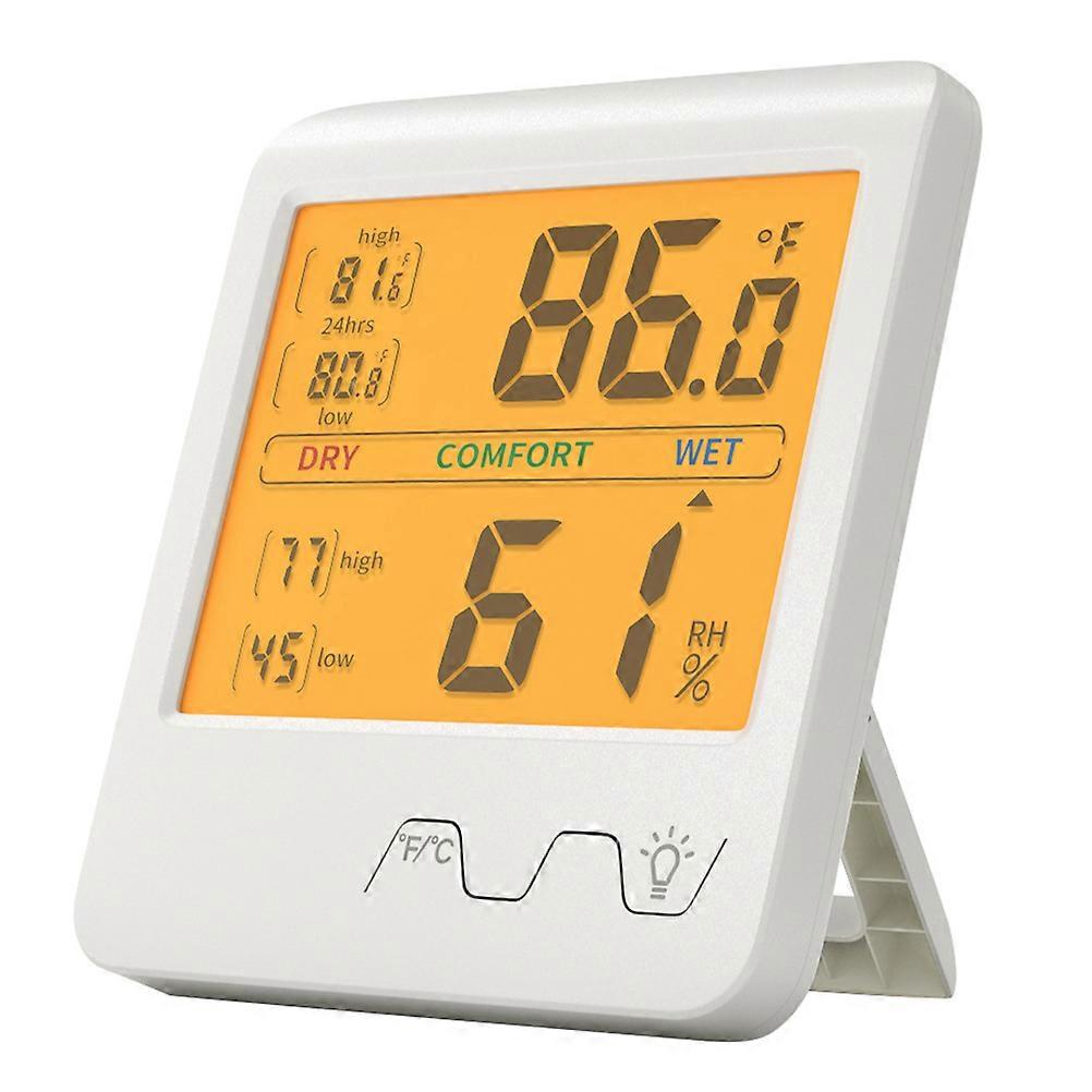 Indoor Digital Hygrothermograph for Accurate Monitoring 2Pcs