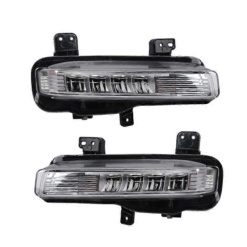 Applicable Car Accessories For Ford Explorer 2020 2021 2022 US Version LED Fog Light Lamps DRL Daytime Running Light Signal Lamp Assembly