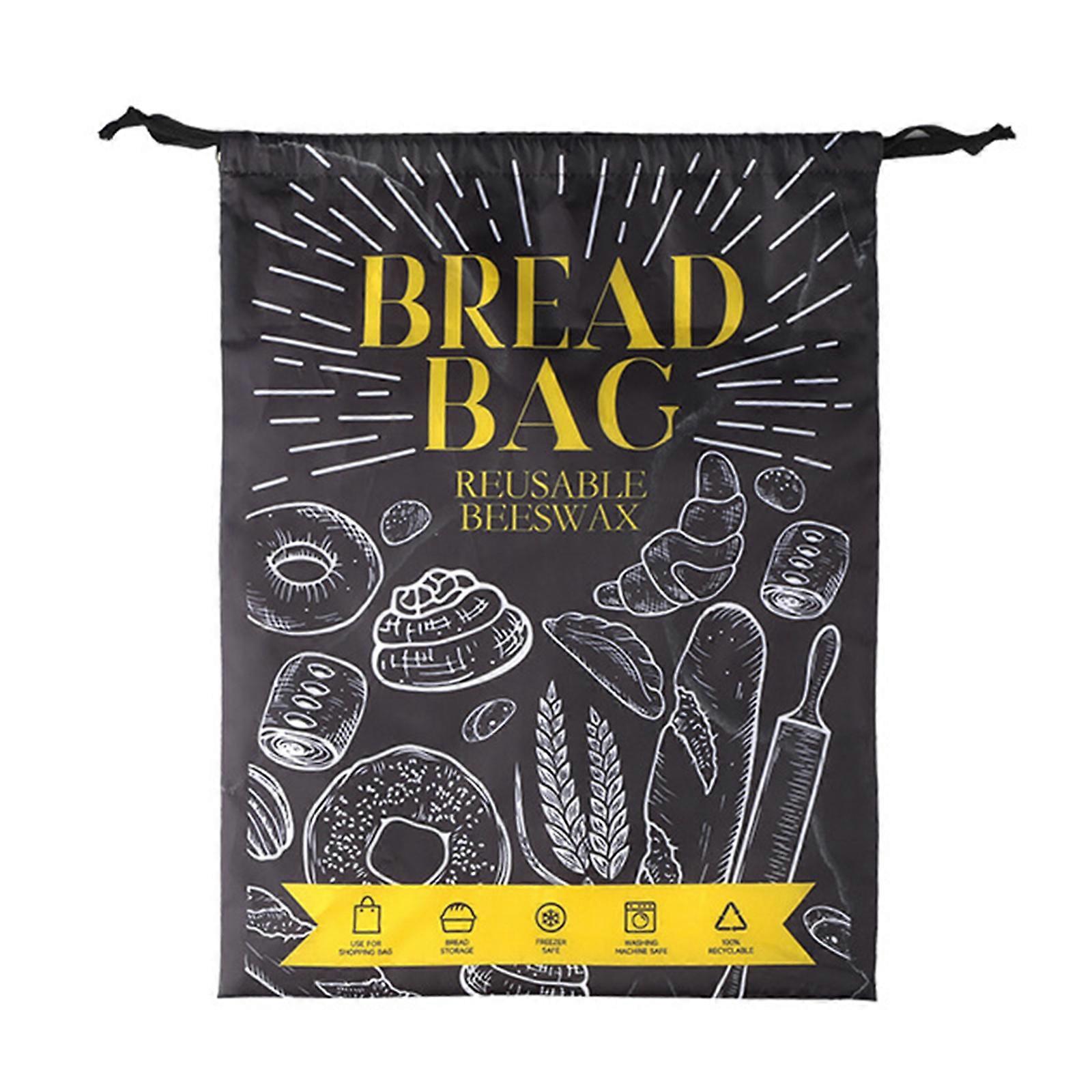 Natural Beewax Food Storage Bag Reusable Foldable Designs Easy Cleaning Ideal for Breads Fruits Storage Multicolor