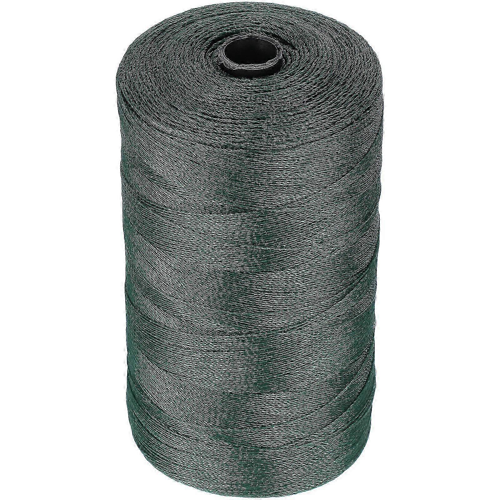 Heavy-Duty Nylon Cast Net Repair String for Fishing & Boating, Dark Green, 16x9x9cm, 1-Pack