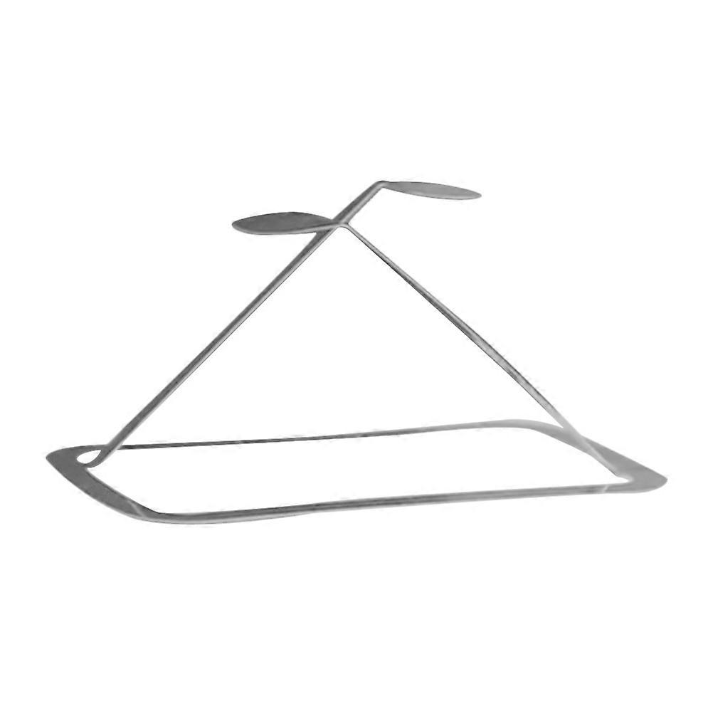 Tissue Box Spring Support Stainless Steel Holder for Home 2Pcs