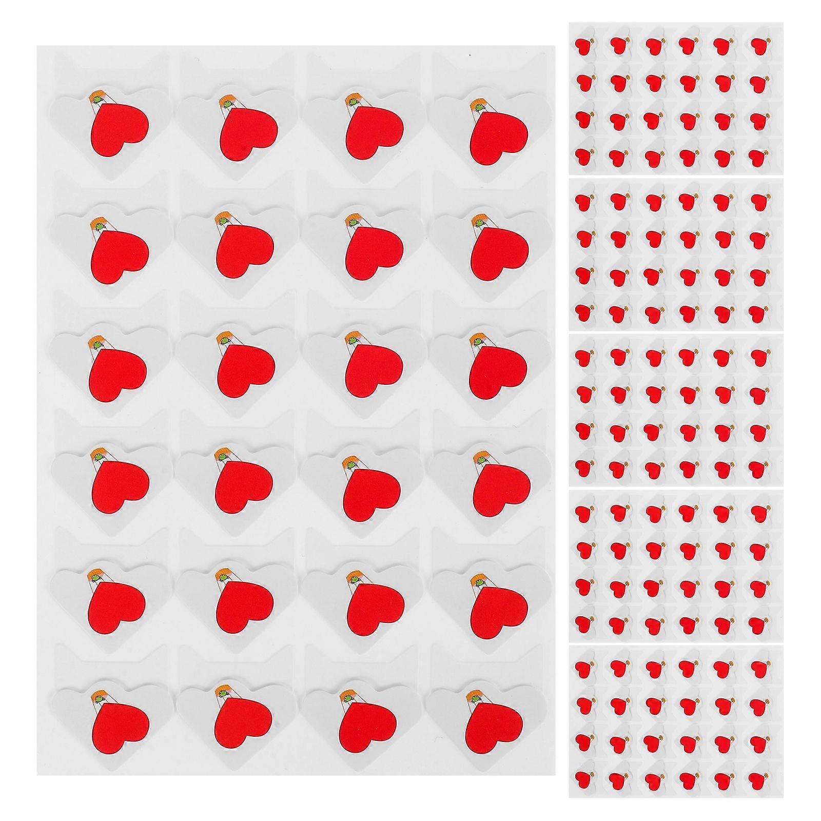 6 أوراق زوايا صور لاصقة: نمط القلب DIY سكرابوكينغ زوايا الصور ملصقات - ملصقات الصور اللاصقة خمر للألبومات كتب الذاكرة جو