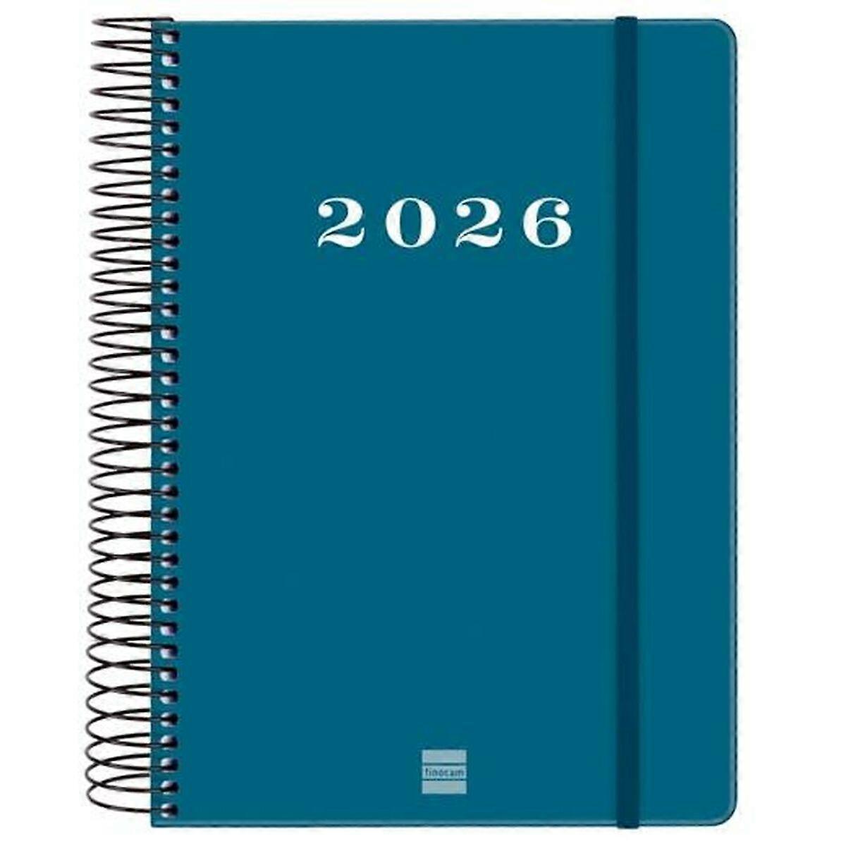 Diary Finocam MY Blue A5 15,5 x 21,2 cm 2026