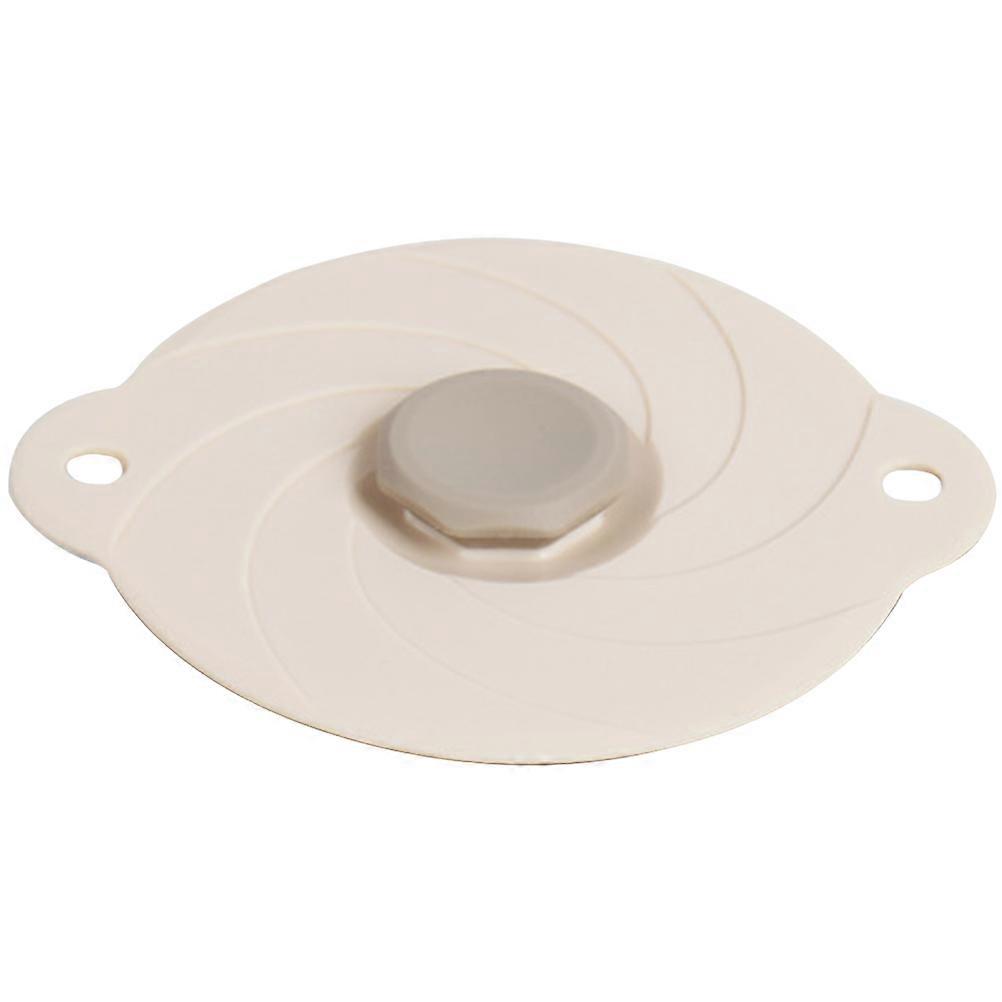 Universal Silicone Lid 5Pcs Set In Beige For Use Preventing Spilling And Dust For All Bowl Sizes