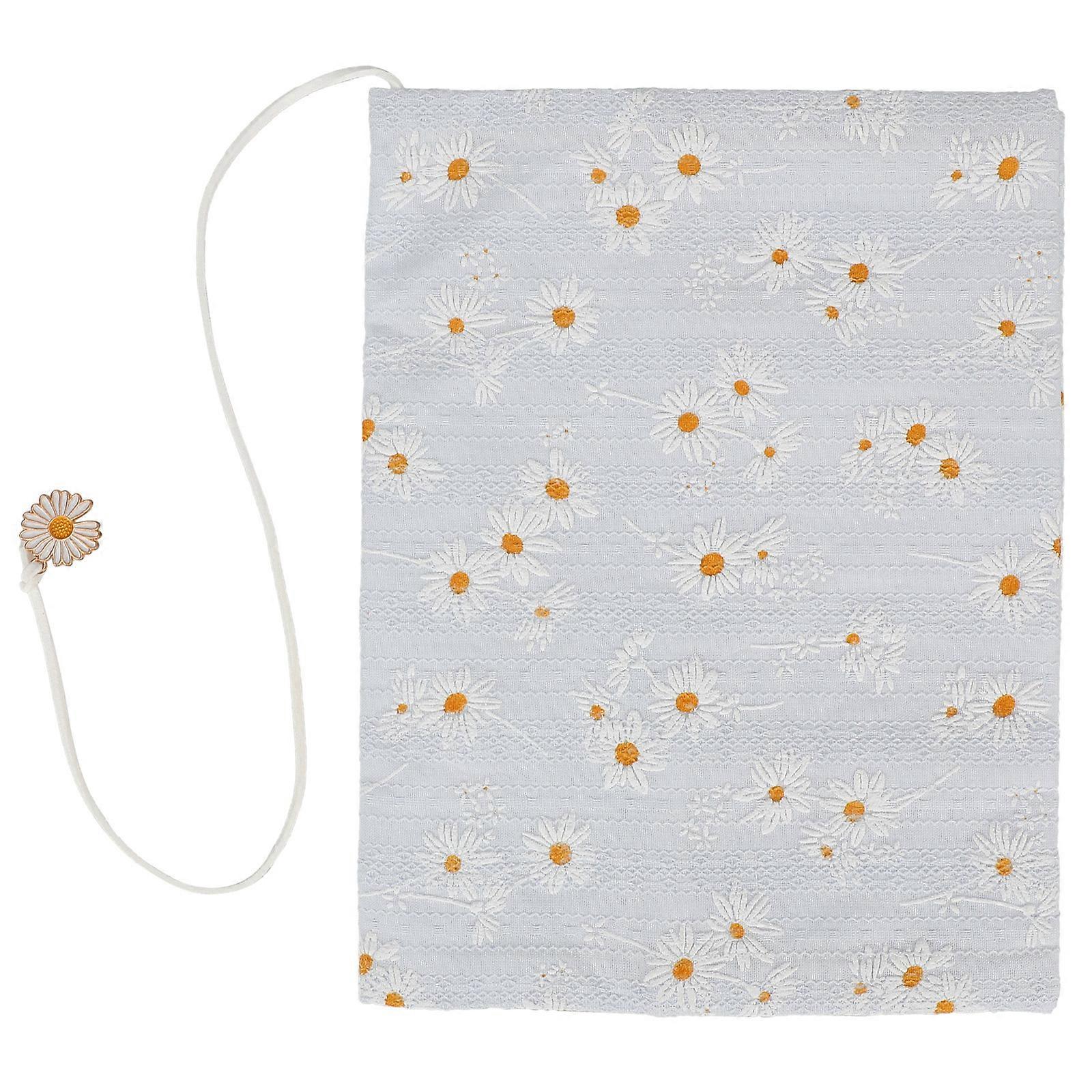 Reusable Book Cover 2Pcs Washable Fabric Protector For Hardback Books Suitable For Students In Shopping Center Or University Lavender Design