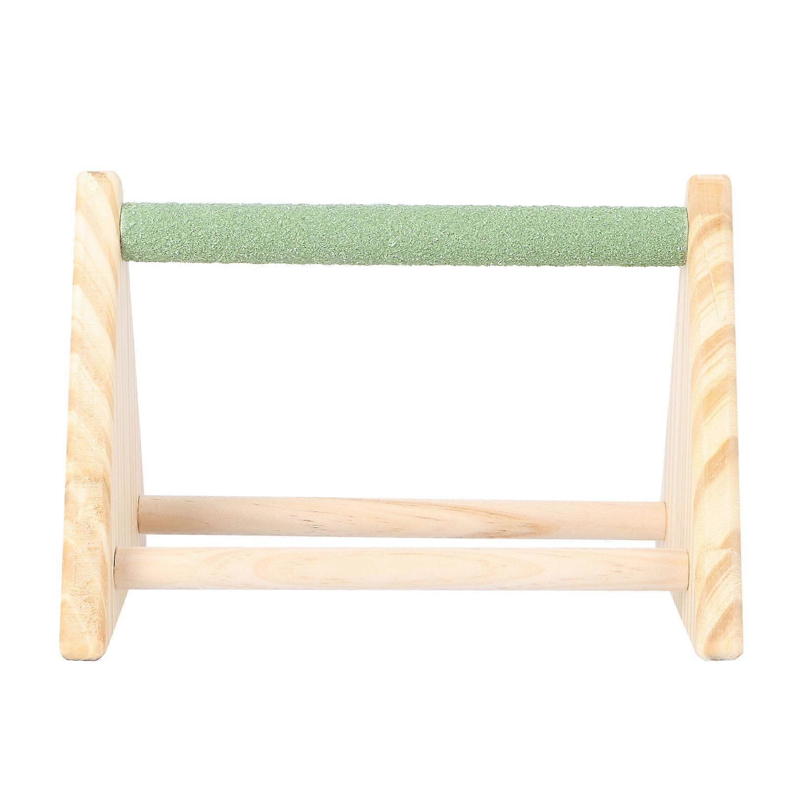 Parrot Wood Stand Climbing Toy for 2Pcs with Assorted Color Finish