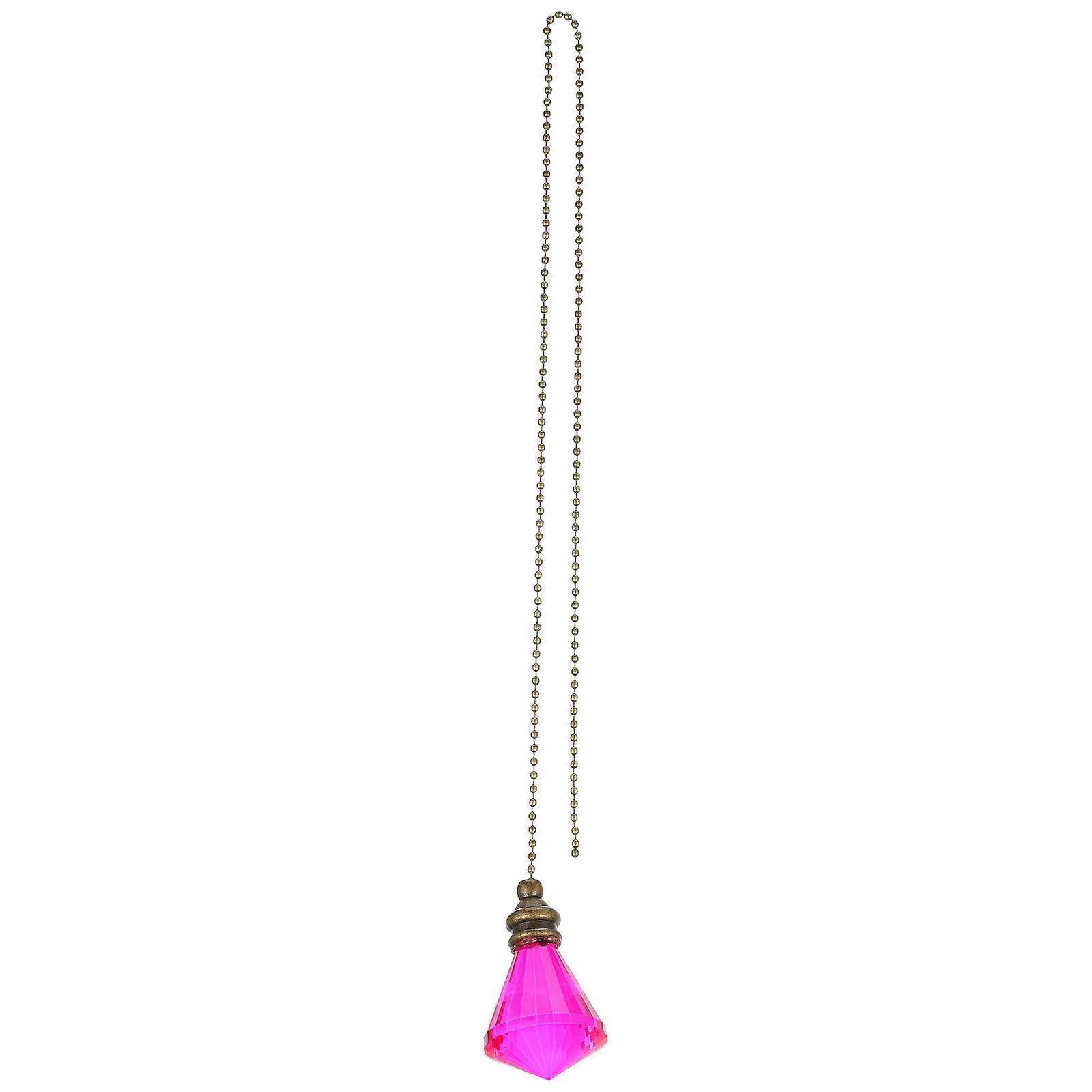 Crystal Pendant Lamp Hanging Decorative Ball for 3Pcs Rosy Ornament