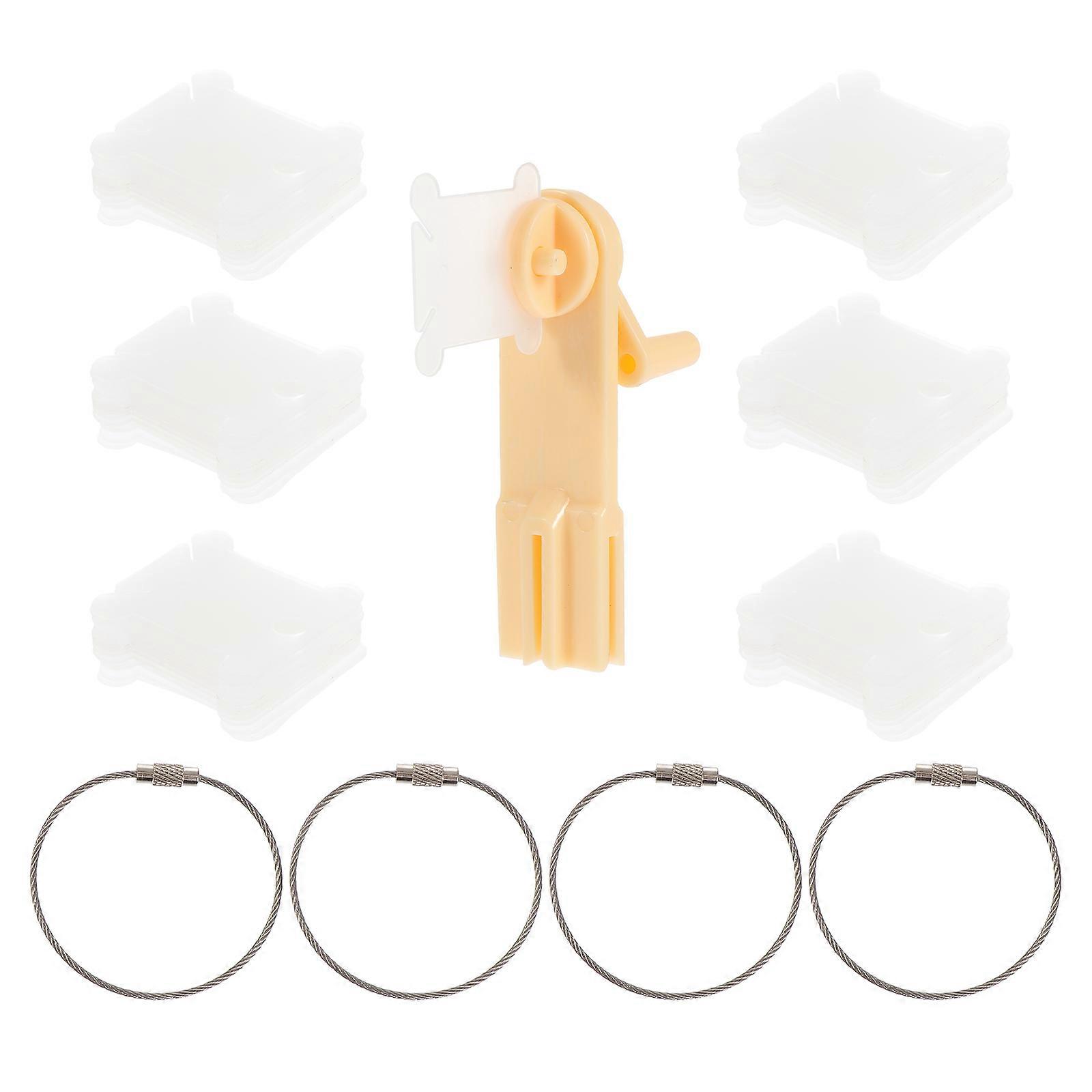 Thread Winding Plate Tangle Prevention Embroidery Accessories Sewing Projects 2 Sets