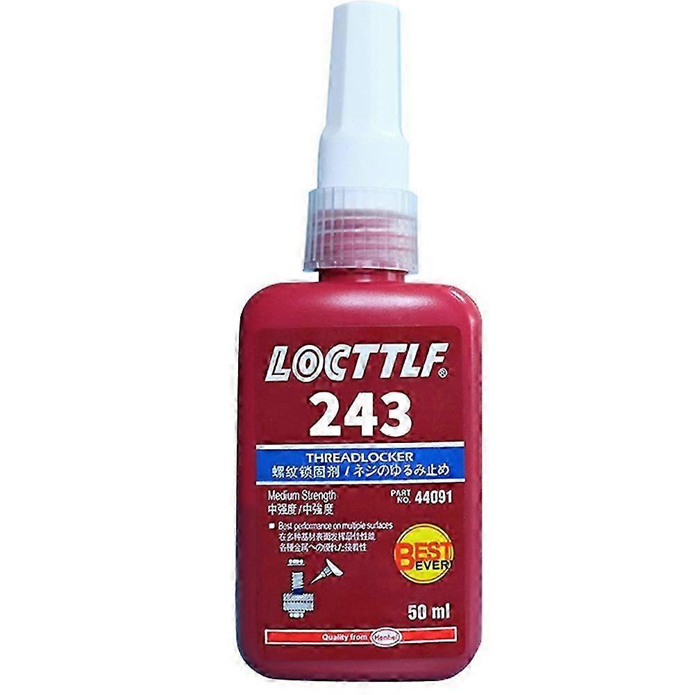 Loctite 243 Thread Lock 50ml Blue Bolt Stud Fast Fix Screw Glue Nut Compound