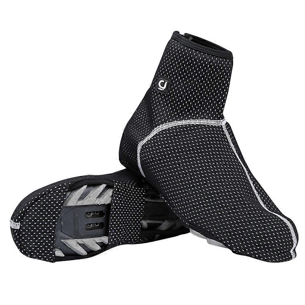 Skoöverdrag för utomhusbruk, halkskydd, 2 par, svart