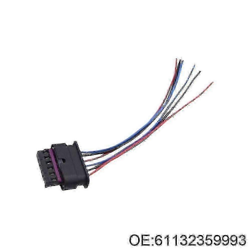 Rear Tail Light Prewired Connector for Fiat 500x 2016-2022: 6 Pin Plug