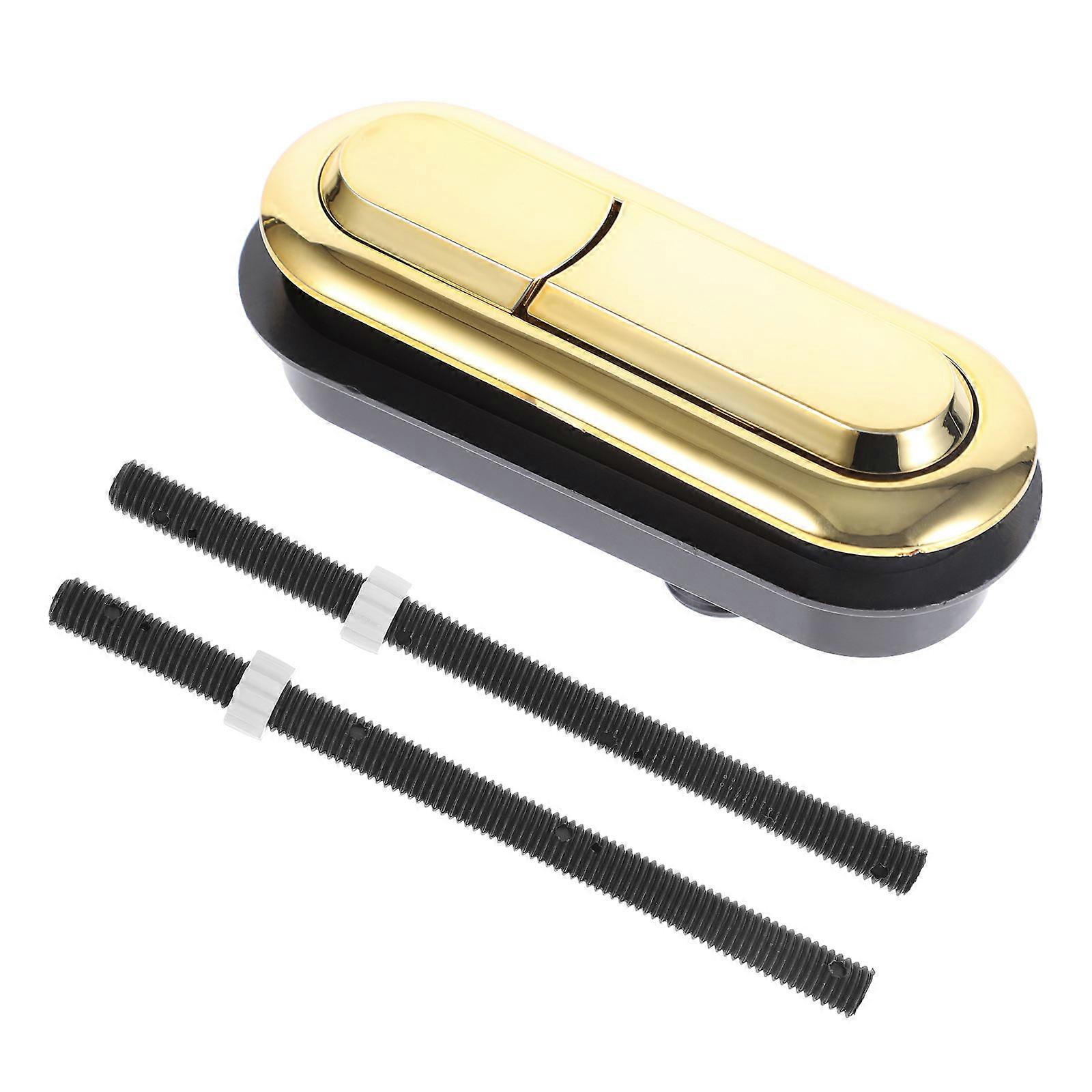 Dual Flush Button Plastic Toilet Water Tank Button for Bathroom 3Pcs