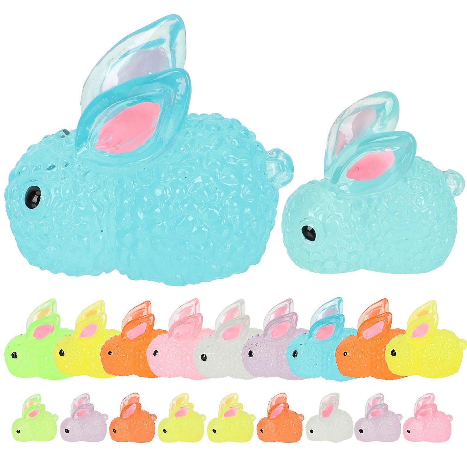 Phone Shell Ornaments Easter Bunny Decorations for Phone Case 80Pcs