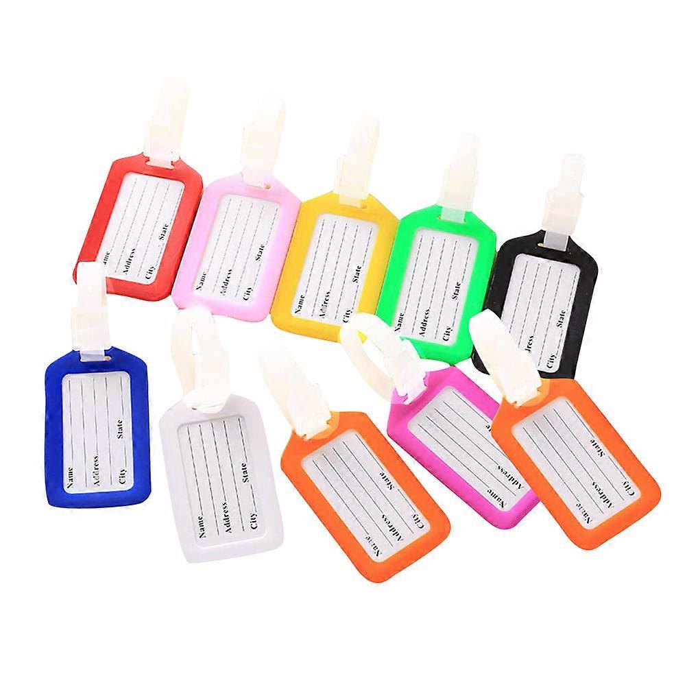 Id Tag Luggage Tag for Identifying 20Pcs Assorted