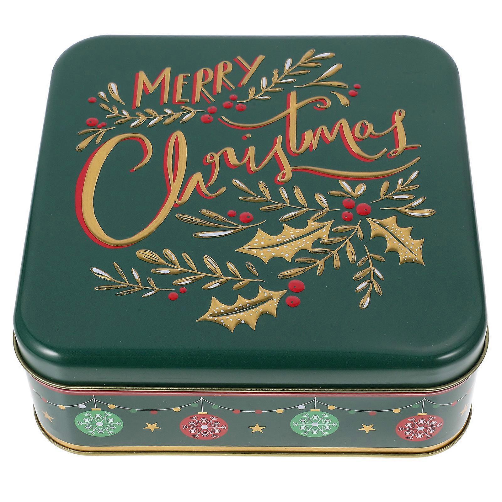 Tinplate Candy Box For Storage And Gift Giving With Lids In Design 1Pack