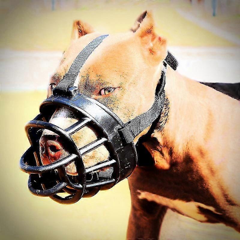 Minglan Soft Basket Muzzle For Dogs Secure And Comfortable Fit